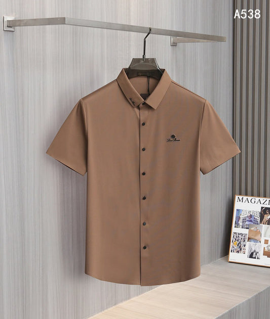 Men's Elegant Essential Short Sleeve Shirt