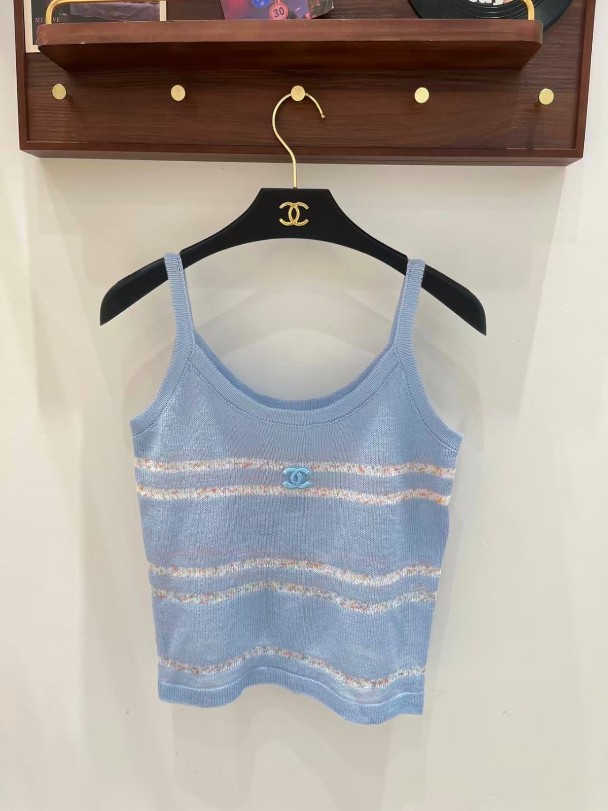 Striped Knit Camisole Top