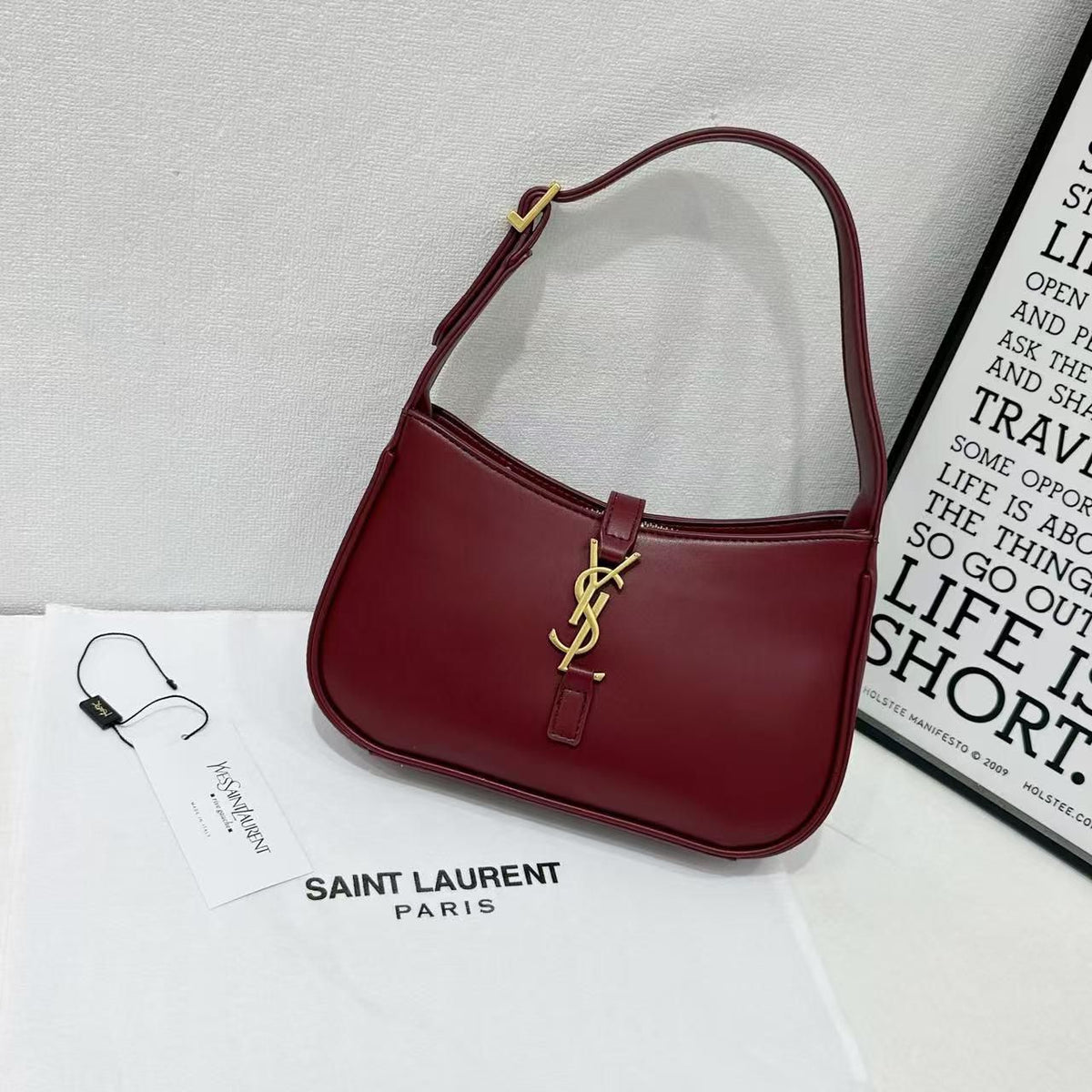 Saint Laurent Style Shoulder Bag