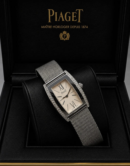 Luxury Rectangular Mesh Bracelet Watch