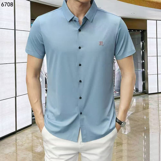 Men's Elite Casual Short Sleeve Shirt