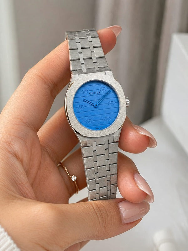 Women’s Minimalist Analog Wrist Watch with Stainless Steel Strap