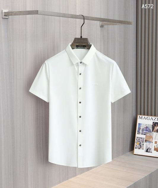 Men's Classic Short Sleeve Casual Shirt