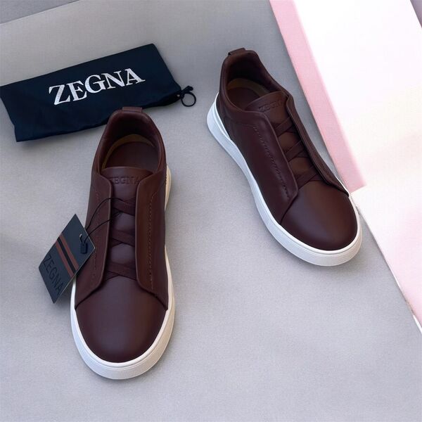 Men’s Textured Leather Sneakers