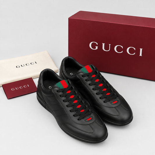 Gucci Ace Low-Top Sneakers – Premium Designer Casual Shoes