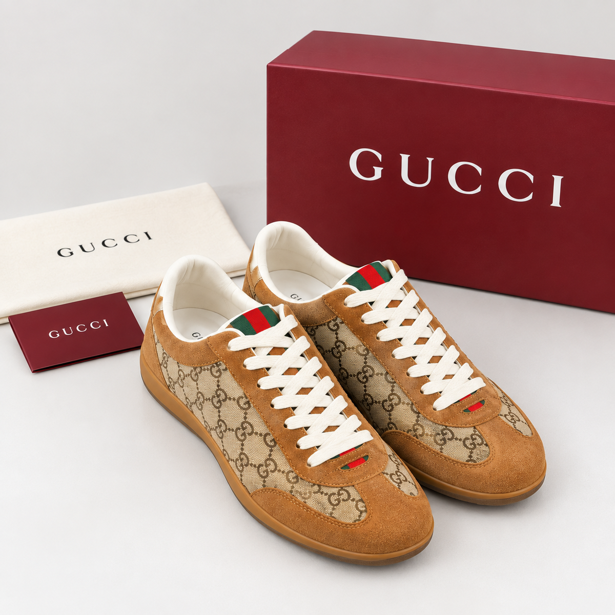 Gucci Ace Low-Top Sneakers – Premium Designer Casual Shoes