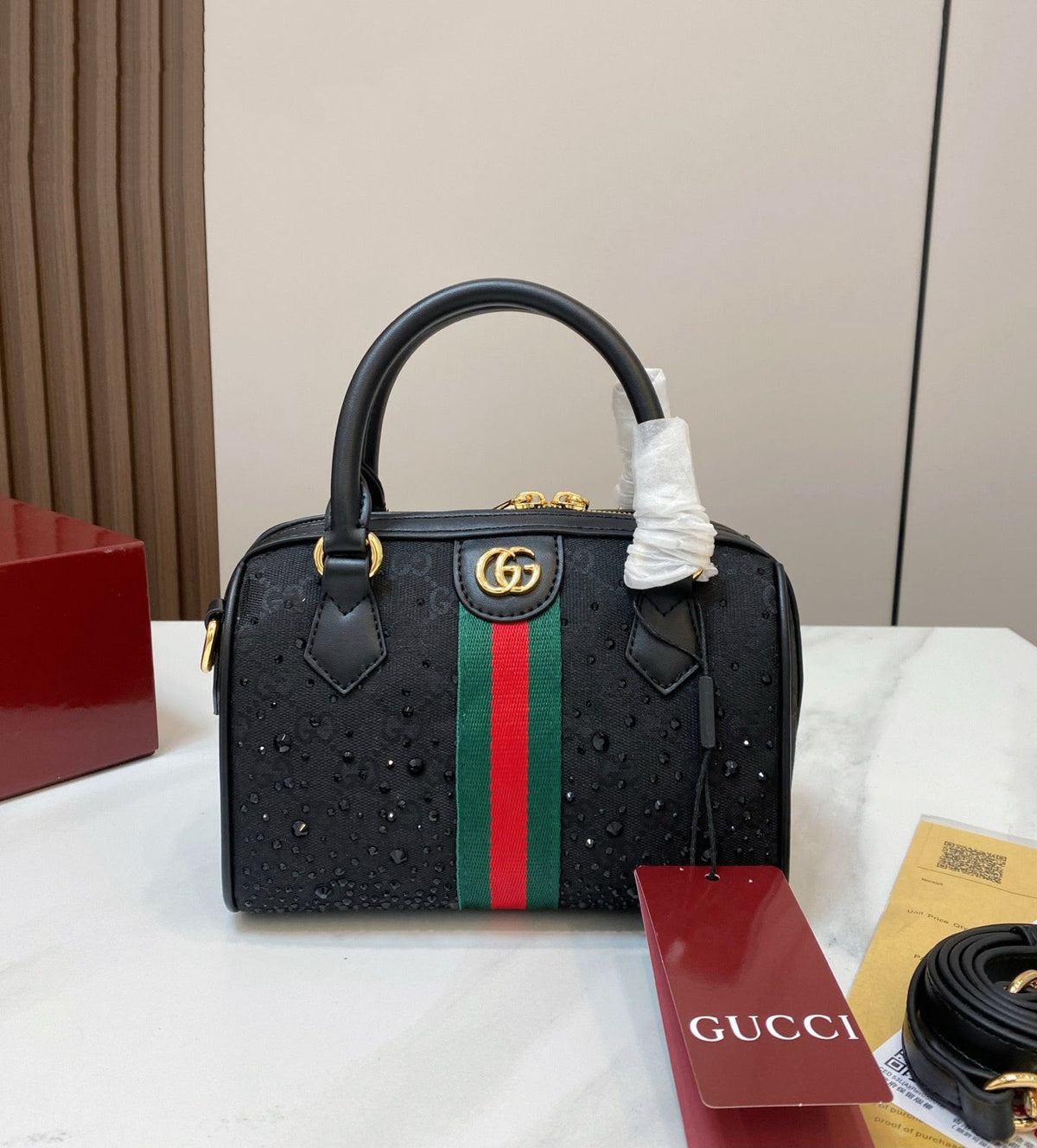Crystal Edge Fashion Bag