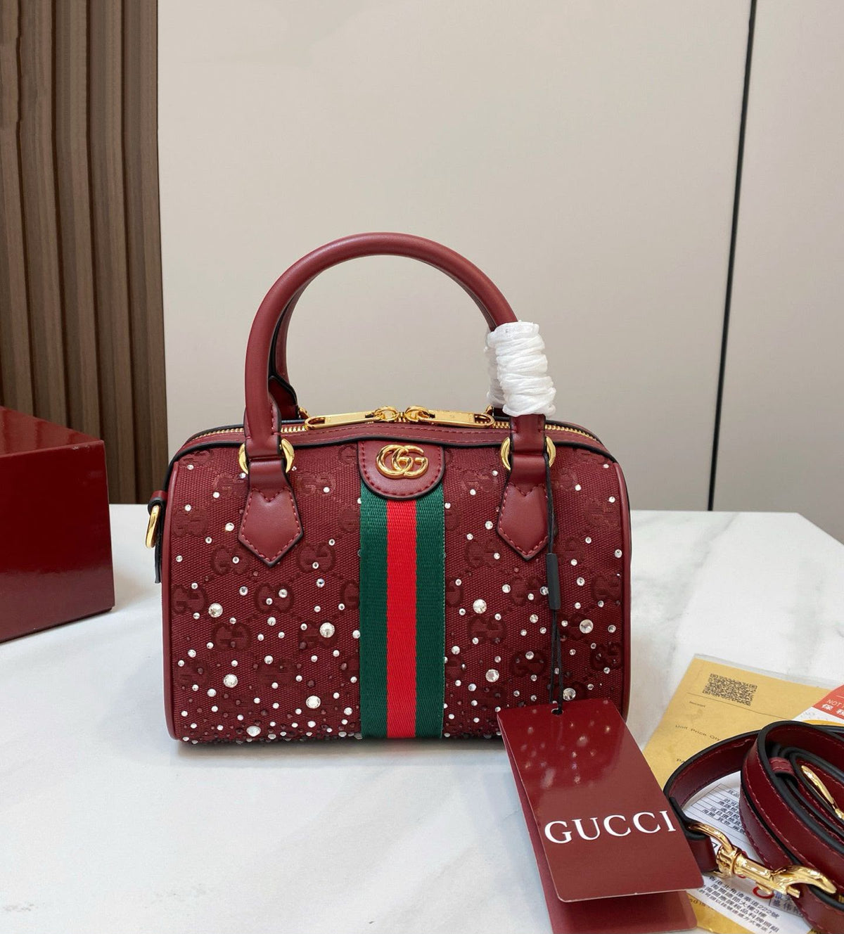 Crystal Edge Fashion Bag
