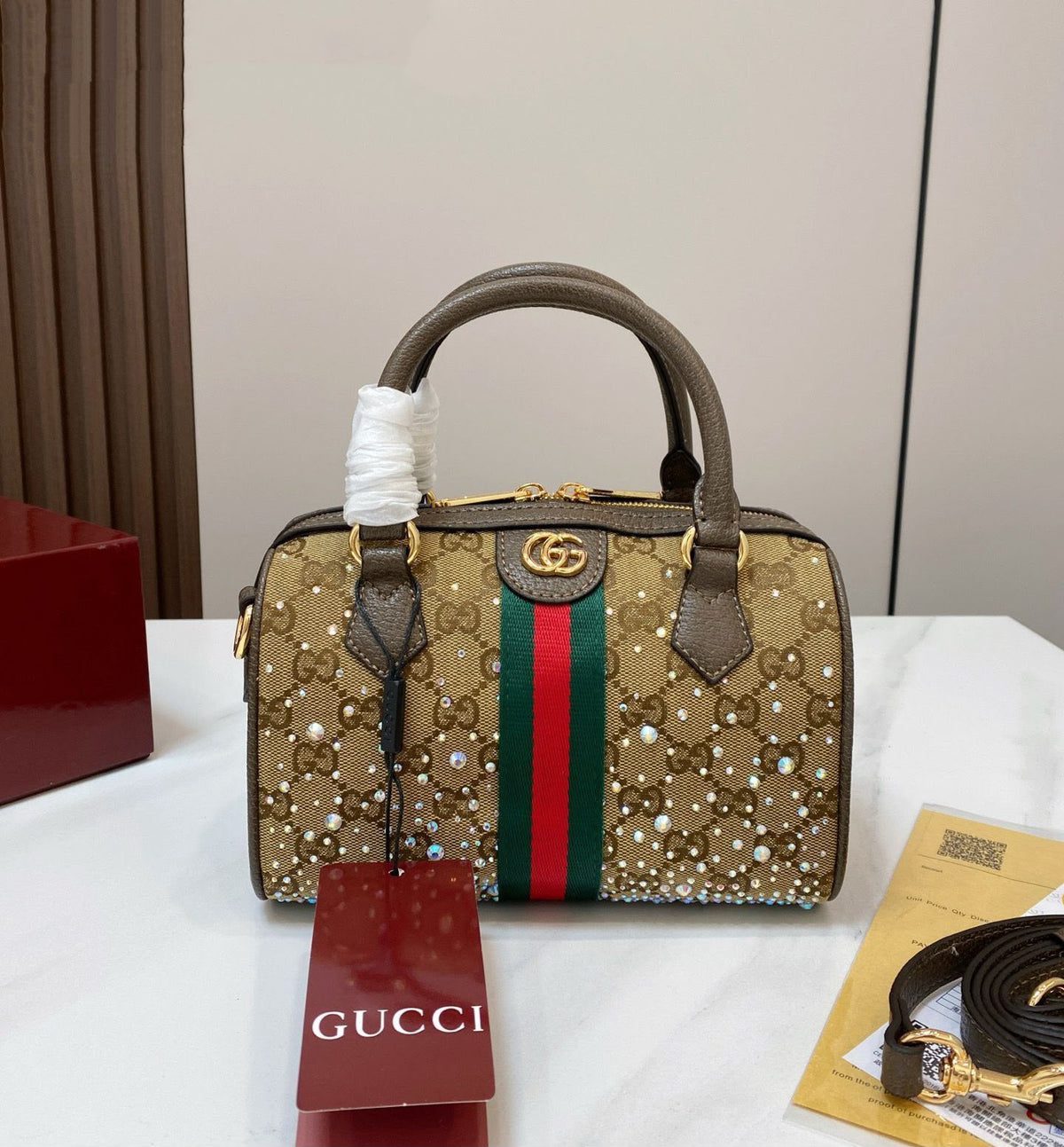 Crystal Edge Fashion Bag