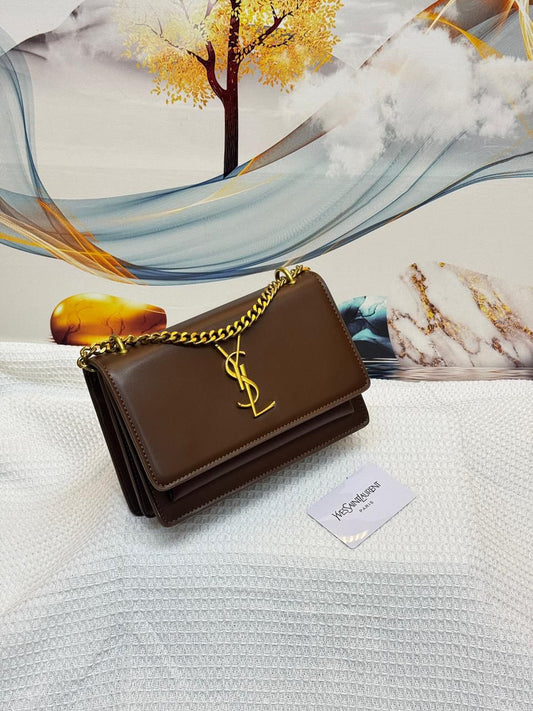 Luxe Flap Chain Shoulder Bag