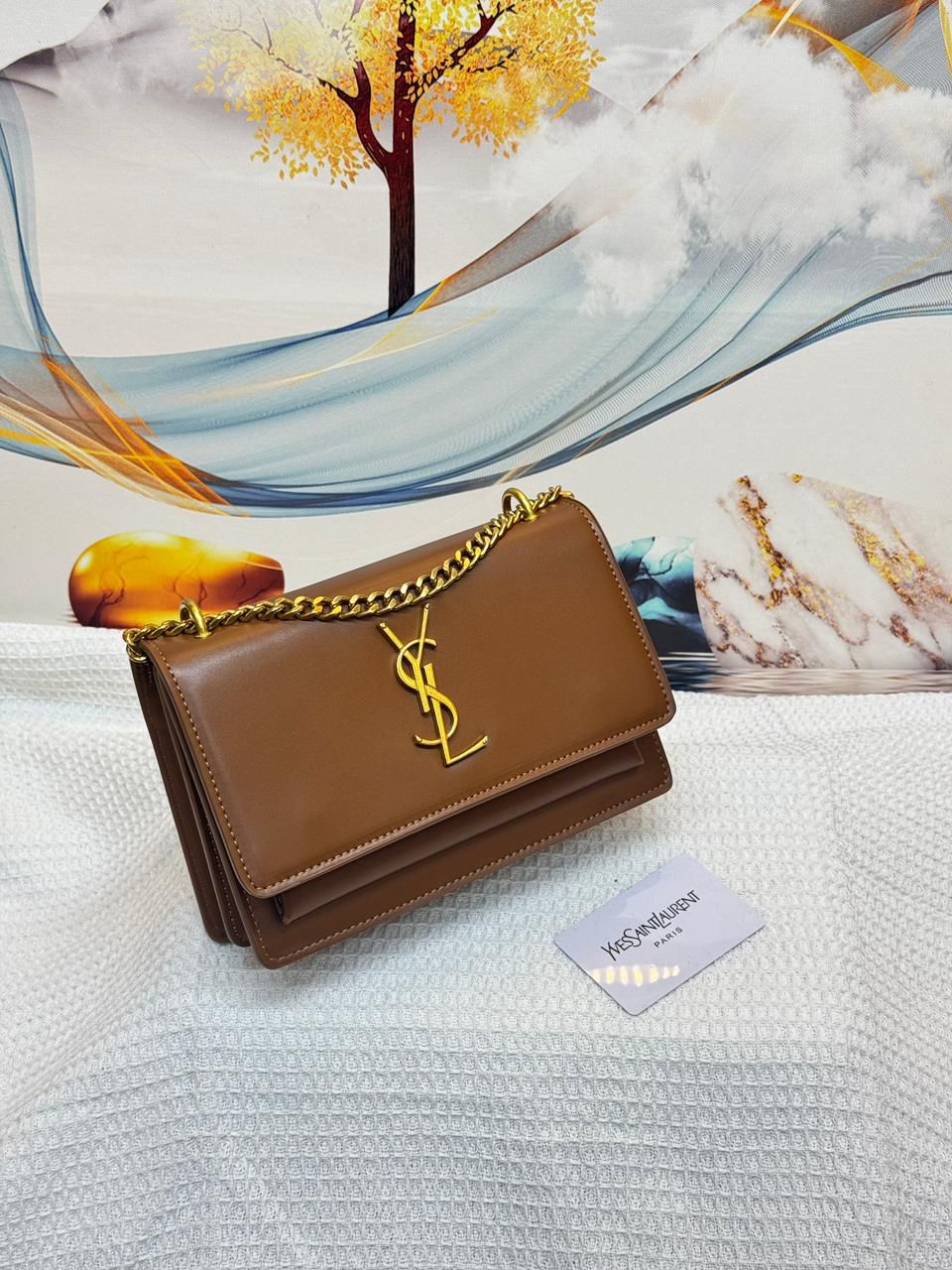 Luxe Flap Chain Shoulder Bag