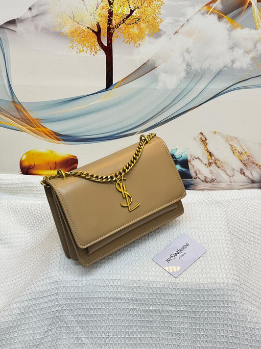 Luxe Flap Chain Shoulder Bag