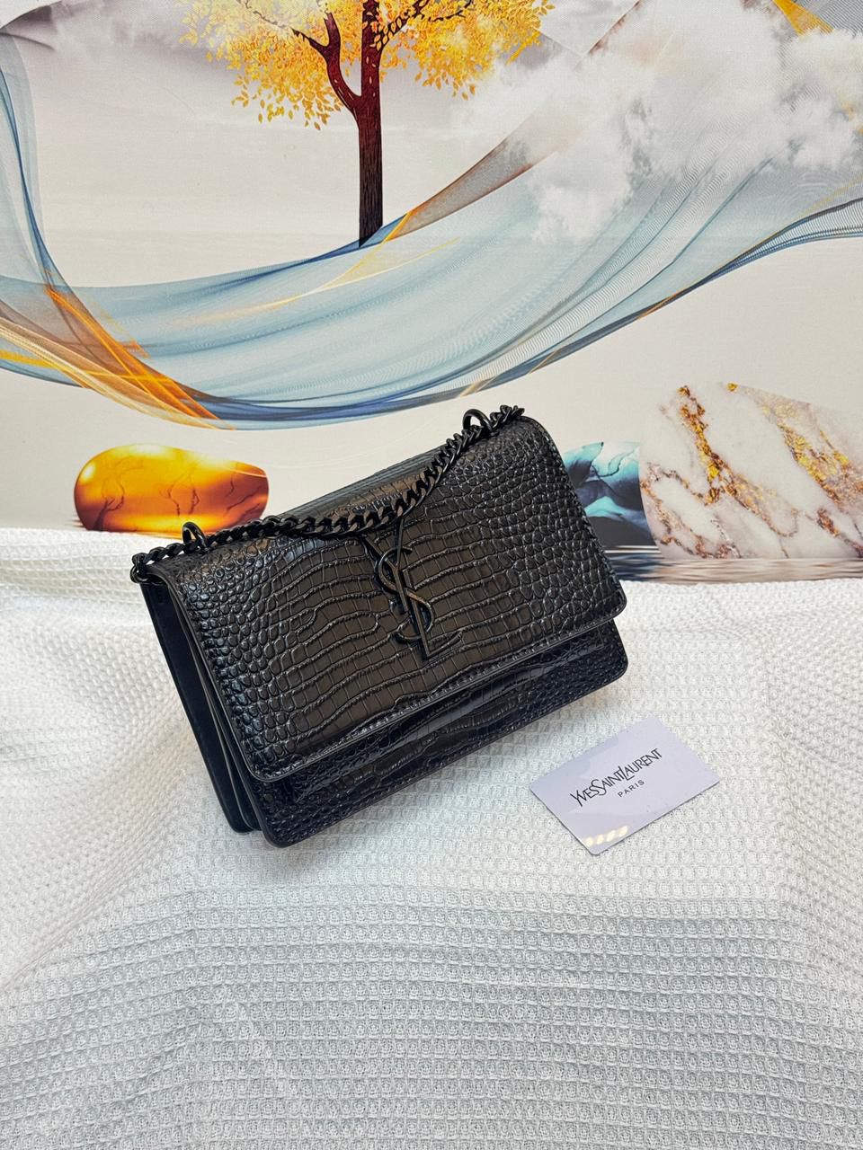 Luxe Flap Chain Shoulder Bag