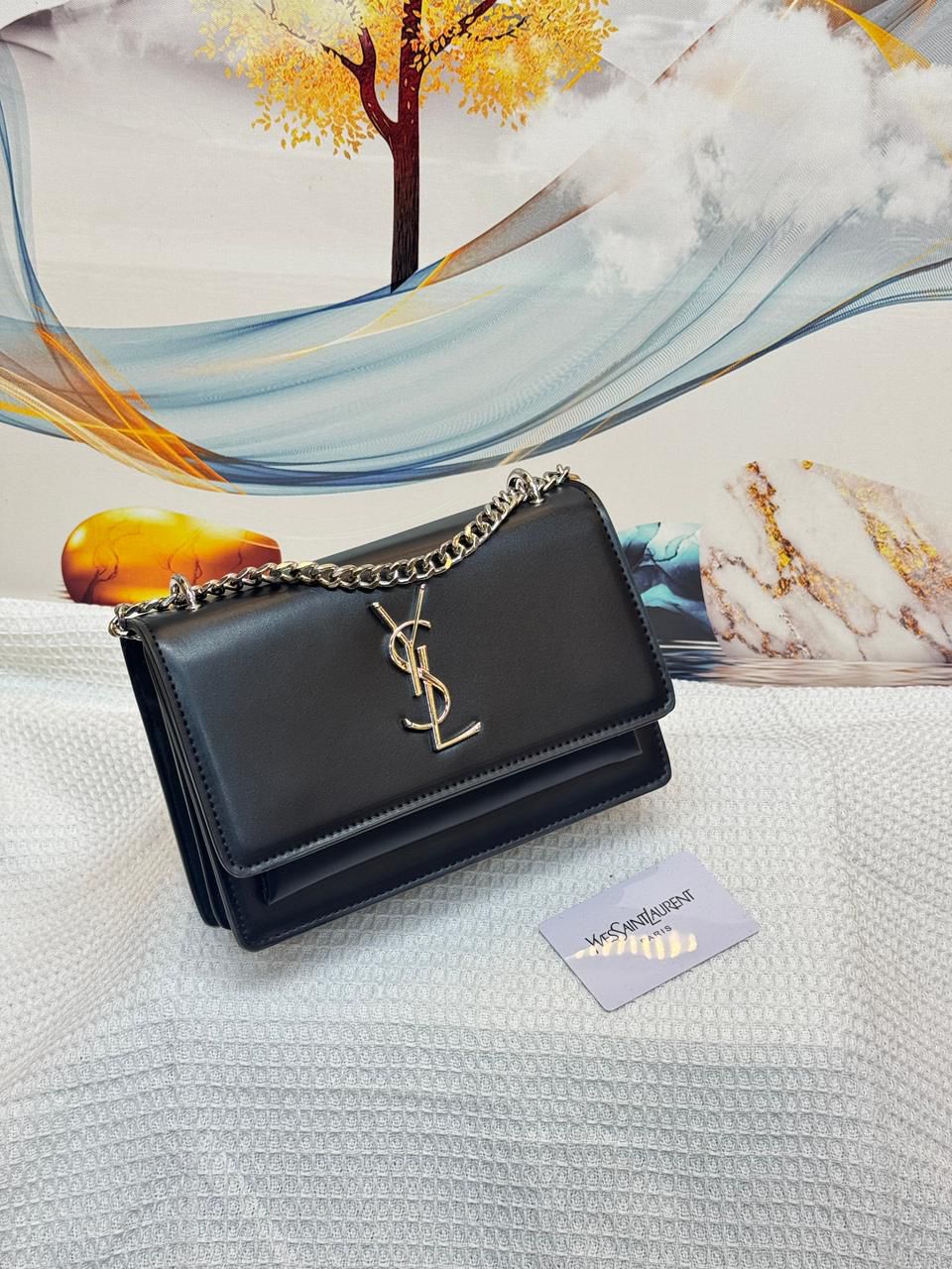 Luxe Flap Chain Shoulder Bag