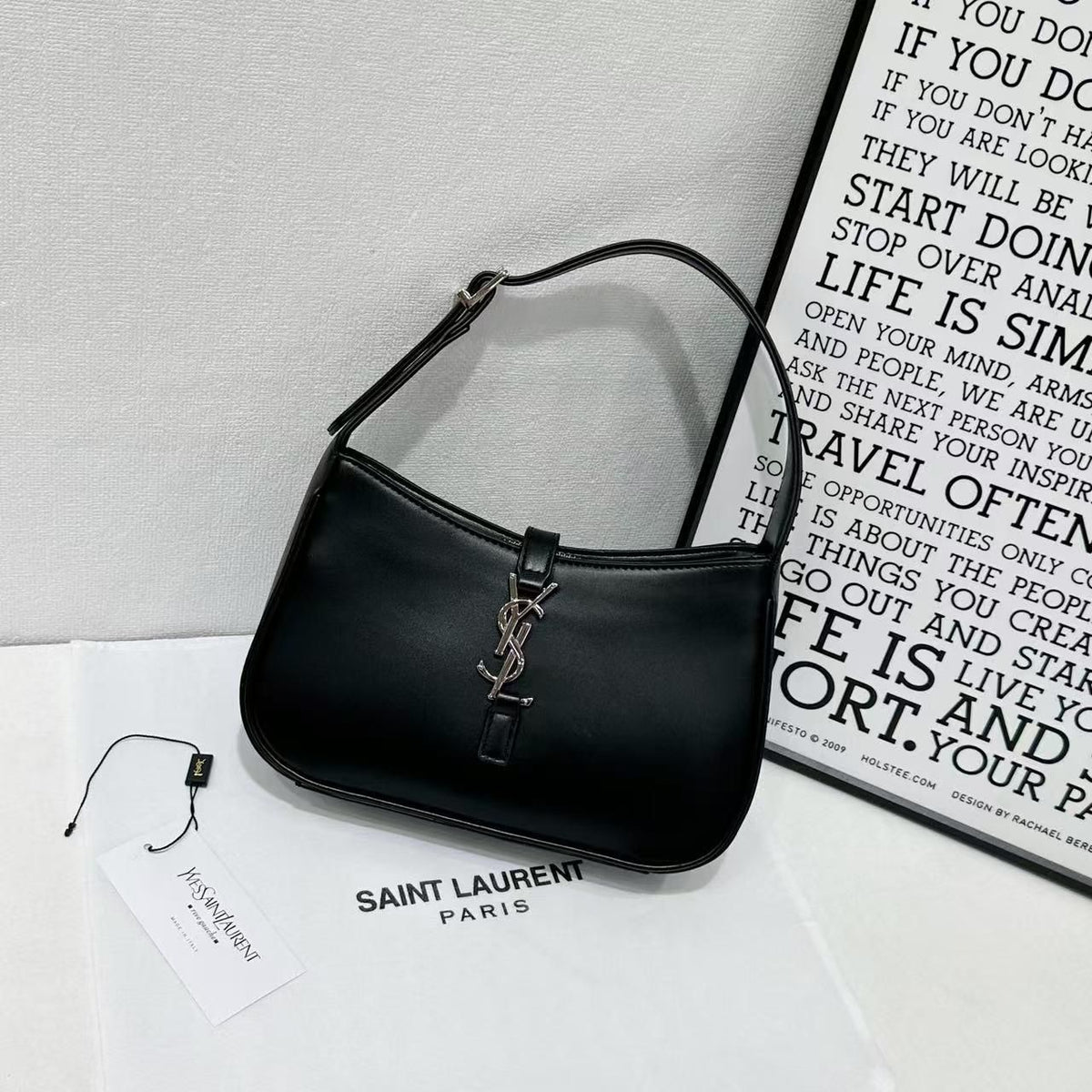Saint Laurent Style Shoulder Bag
