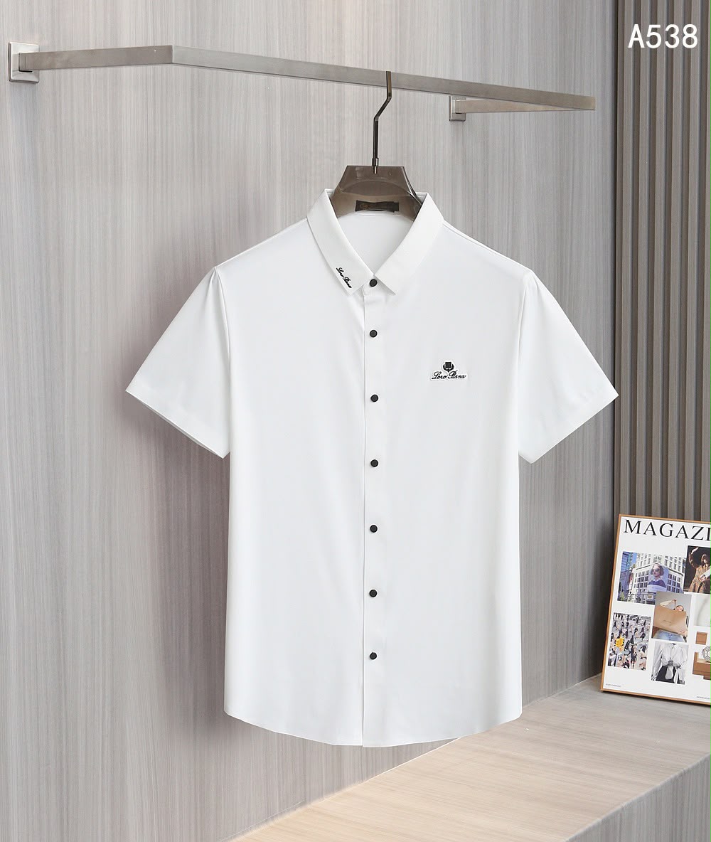 Men's Elegant Essential Short Sleeve Shirt