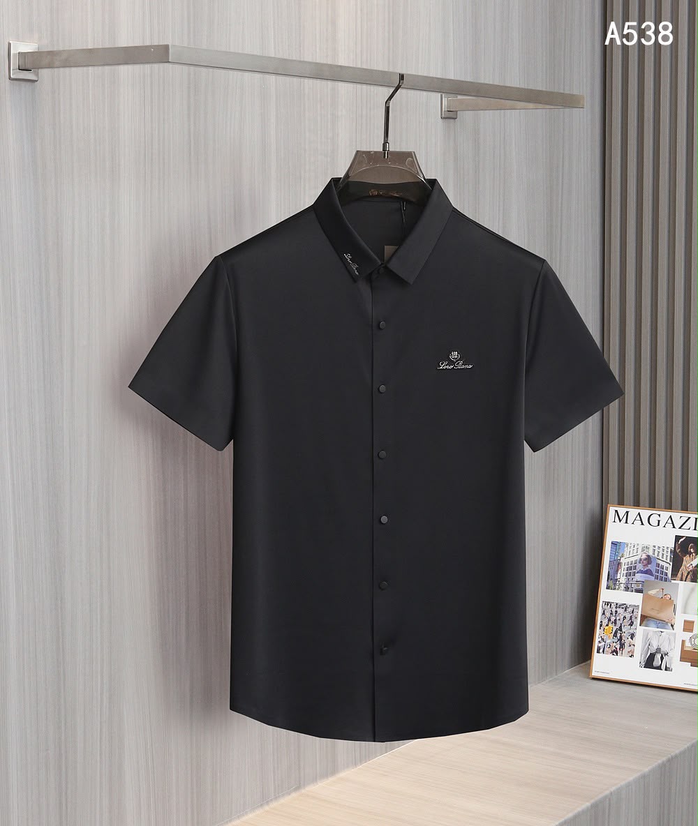 Men's Elegant Essential Short Sleeve Shirt